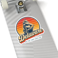 Delaware Colonial Tall Ship Sticker