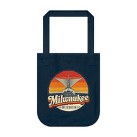 Milwaukee Retro Sunset Tote Bag