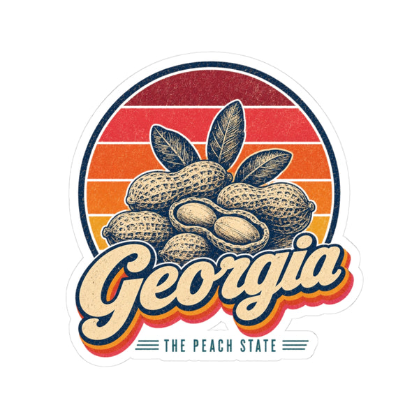 Georgia Peanuts Sticker