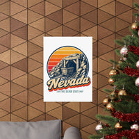 Nevada Silver Mine Poster