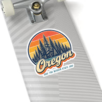 Oregon Evergreen Forest Sticker