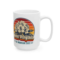West Virginia Rhododendron Mug