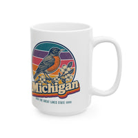 Michigan American Robin Mug