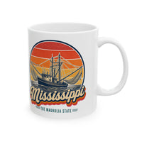 Mississippi Gulf Shrimp Boats Mug