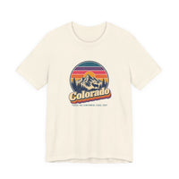 Colorado Retro Sunset Tee