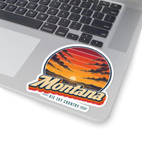Montana Big Sky Sunset Sticker