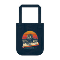 Montana Retro Sunset Tote Bag