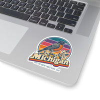 Michigan American Robin Sticker