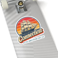 Connecticut Mystic Whaling Ship Sticker