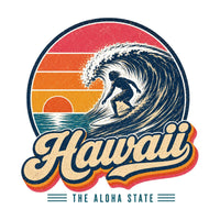Hawaii Big Wave Surfing Tee