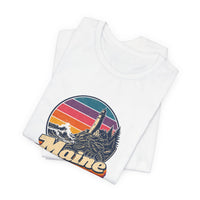 Maine Retro Sunset Tee