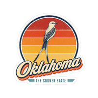 Oklahoma Scissor Tailed Flycatcher Sticker