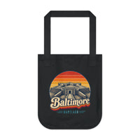 Baltimore Retro Sunset Tote Bag