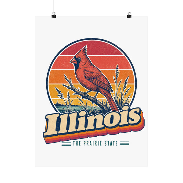 Illinois Cardinal Poster