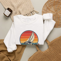 Rhode Island Sailboat Heeling Sweatshirt