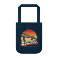 Louisville Retro Sunset Tote Bag