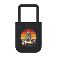Austin Retro Sunset Tote Bag