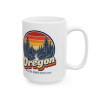 Oregon Forest Hiking Trail Mug