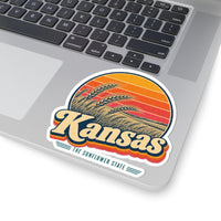 Kansas Wheat Fields Sticker