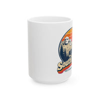 South Dakota Retro Sunset Mug