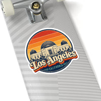 Los Angeles Retro Sunset Sticker
