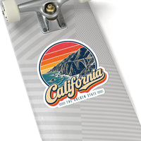 California Big Sur Coastline Sticker