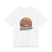 Indiana Checkered Flag Tee