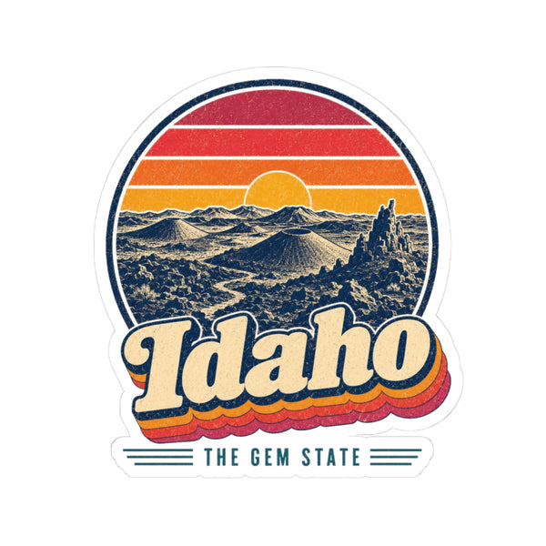 Idaho Craters Of The Moon Sticker