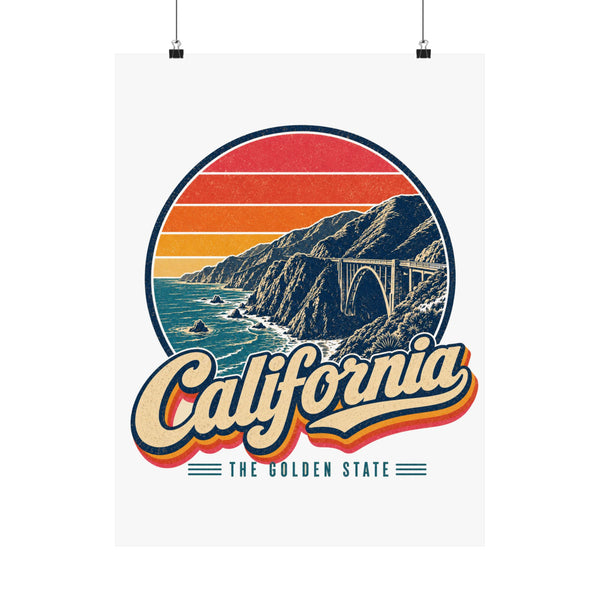 California Big Sur Coastline Poster
