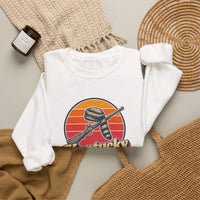 Kentucky Frontier Rifle And Coonskin Cap Sweatshirt