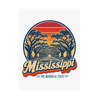 Mississippi Live Oak Alley Poster