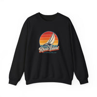 Rhode Island Sailboat Heeling Sweatshirt