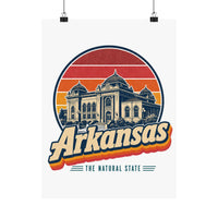 Arkansas Hot Springs Bathhouses Poster