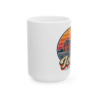 Iowa Red Barn And Windmill Mug