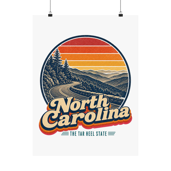 North Carolina Blue Ridge Parkway Poster