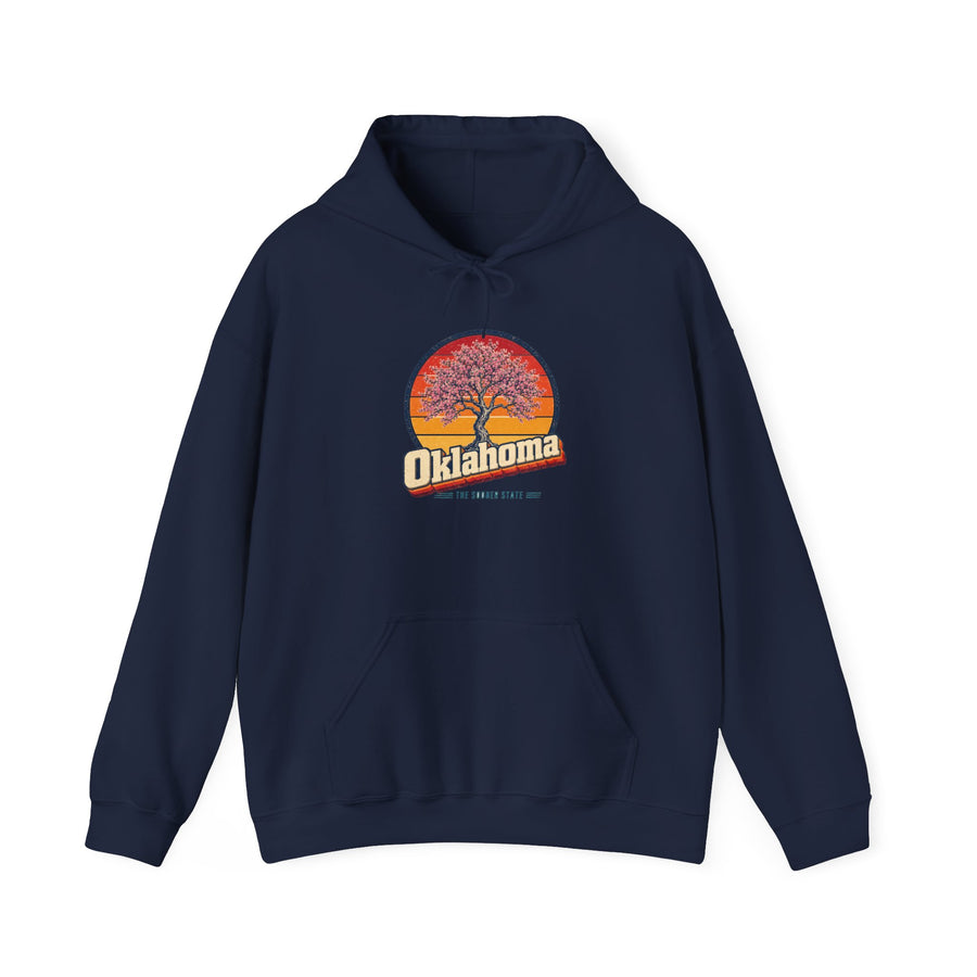 Oklahoma Redbud Tree Hoodie