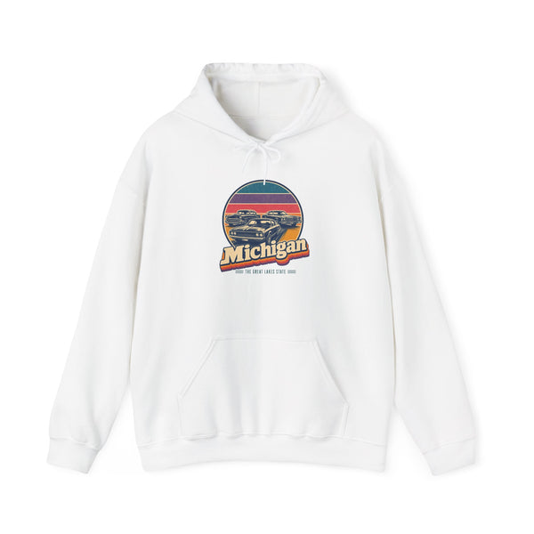 Michigan Classic Detroit Cars Hoodie