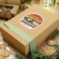 Portland Retro Sunset Sticker
