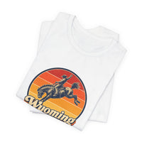 Wyoming Bucking Bronco Cowboy Tee