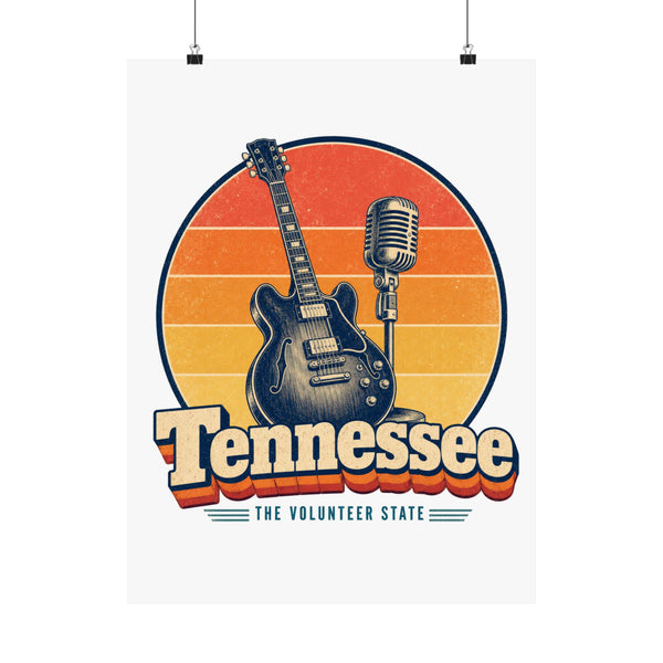 Tennessee Beale Street Blues Poster
