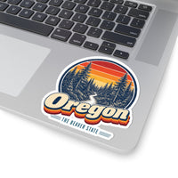 Oregon Forest Hiking Trail Sticker