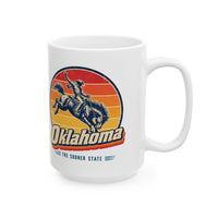 Oklahoma Rodeo Cowboy Mug