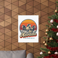 Nevada Wild Mustangs Poster