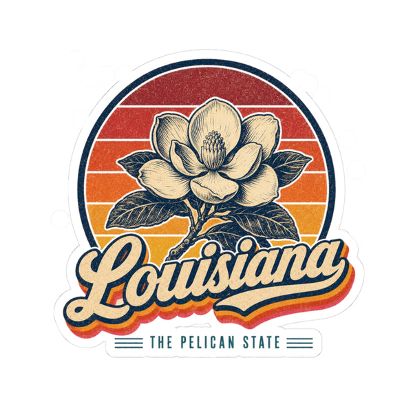 Louisiana Magnolia Sticker