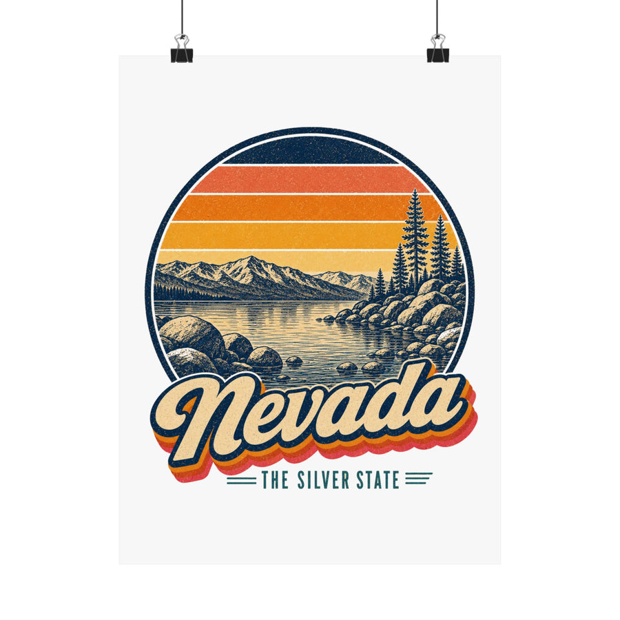 Nevada Lake Tahoe Poster
