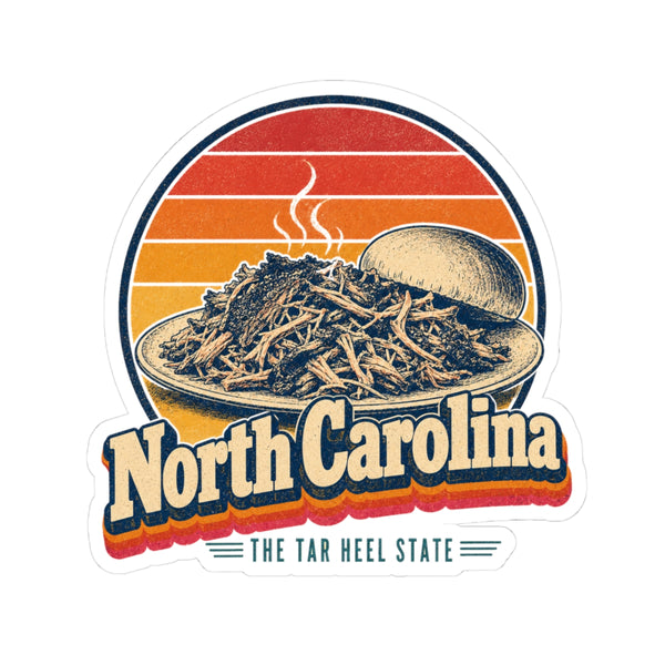 North Carolina Pulled Pork Bbq Sticker