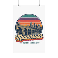 Minnesota Stone Arch Bridge Poster