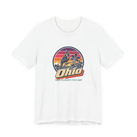 Ohio Retro Sunset Tee