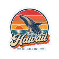 Hawaii Humpback Whale Sticker