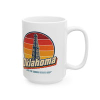 Oklahoma Oil Derrick Mug